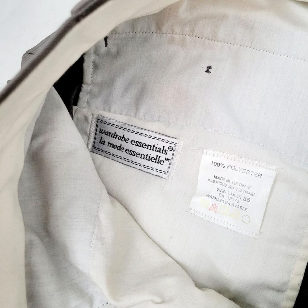 2/$20 Y2K Top Fashion Grey Dress Pants Size: 32'" - Picture 8 of 8